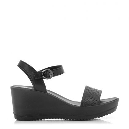 Дамски сандали на платформа IMAC - 508410-black201