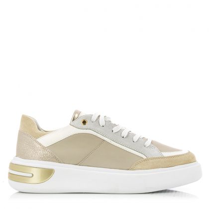 Дамски сникърс GEOX - d02bya-cream/sand201