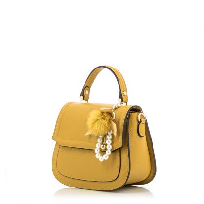 Дамска чанта DONNA ITALIANA - 60823-saffron201
