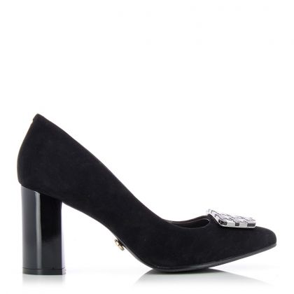 Дамски обувки на ток DONNA ITALIANA - 2285-black202