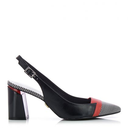 Дамски обувки на ток DONNA ITALIANA - 10046-black211