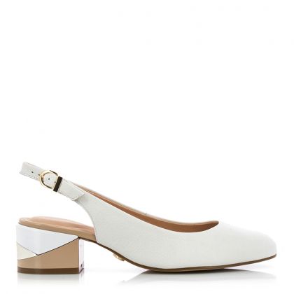Дамски обувки на ток DONNA ITALIANA - 10078-white211