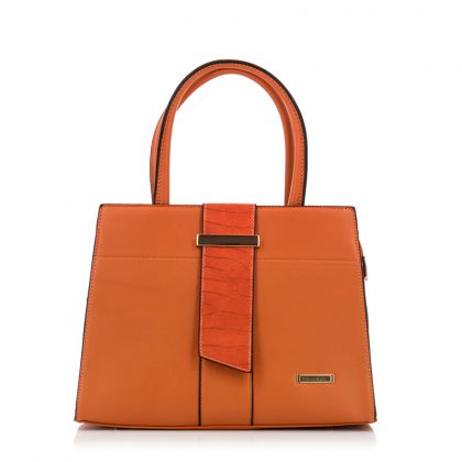 Дамска чанта QUEEN HELENA - t410-orange211