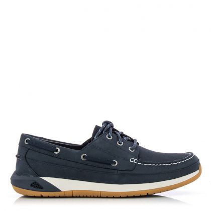 Мъжки ежедневни обувки CLARKS - 26159991 Ormand Boat Navy Nubuck