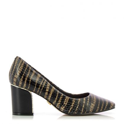 Дамски обувки на ток DONNA ITALIANA - 1473-586-567 DORTMUND FLEX brown