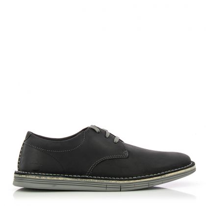 Мъжки ежедневни обувки CLARKS - 26153134 Forge Vibe Black Leather