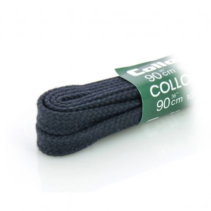 Плоски връзки за обувки 90 см COLLONIL тъмно сини - 9524-660
