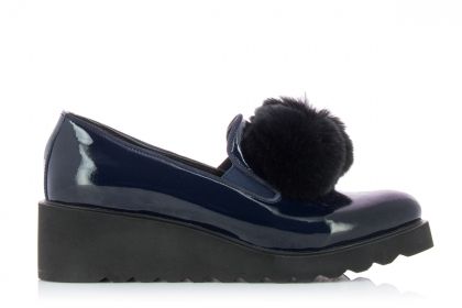 Дамски обувки на платформа CAMPIONE - 07-blueaw17