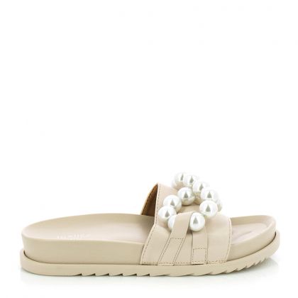 Дамски равни чехли JOALICE PARIS - THS-70  BEIGE