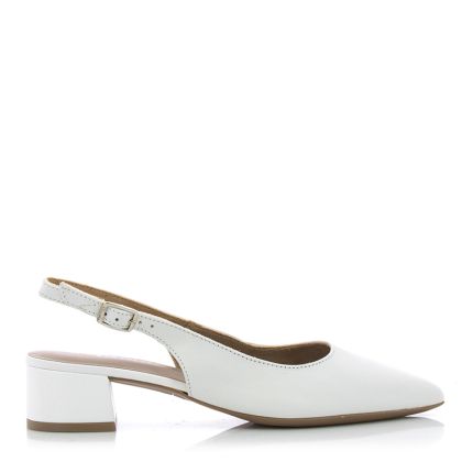 Токчета  TAMARIS - 1-1-29500-20 117  WHITE LEATHER