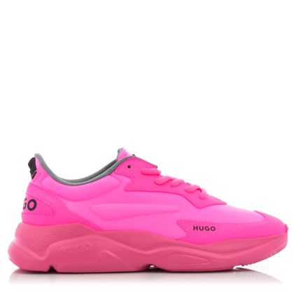Дамски Сникърс  HUGO - 50492874 LEON_RUNN_NYPUW Bright Pink