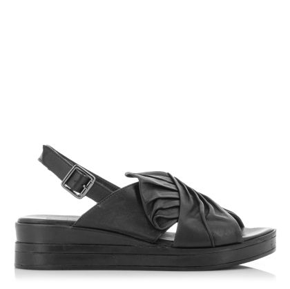 Women`s Sandals On Platform SANDRA FONTAN-122.1593  ALL BLACK