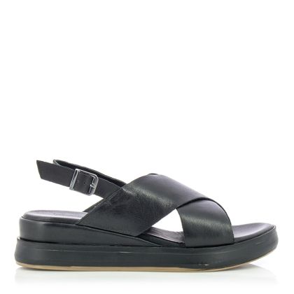 Women`s Flat Sandals TANCA-030.133.0846  BLACK