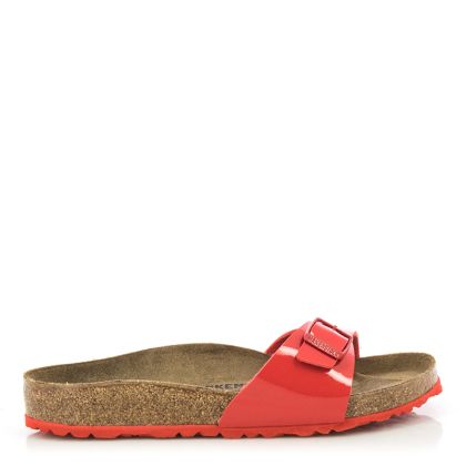 Дамски Чехли Комфорт  BIRKENSTOCK - 1024060 MADRID BF-PATENT CHERRY