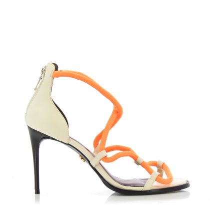 Women`s Sandals On Top DONNA ITALIANA-7869 off white
