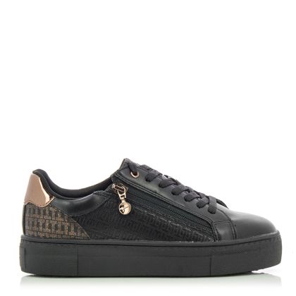 Women`s Sneakers TAMARIS-1-1-23313-21  BLACK/COPPER