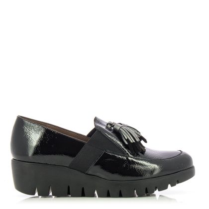 Women`s Platform Shoes WONDERS-C-33254 CANDY NEGRO