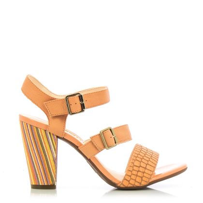 Women`s Sandals On Top BOTTERO-214502 coral