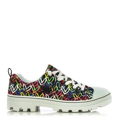 Дамски гуменки SKECHERS - 155505 ROADIES HASHTAG LOVE BKMT