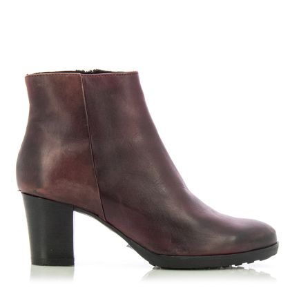 Women`s Heeled Boots MANAS-3602-bordo202