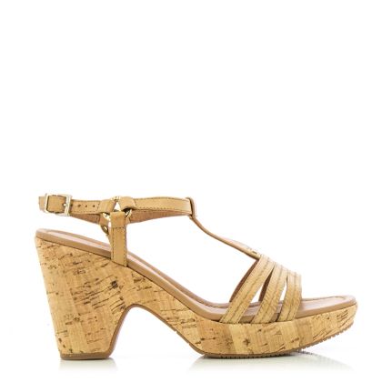 Women`s Sandal On Top NERO GIARDINI-410931 cuoio