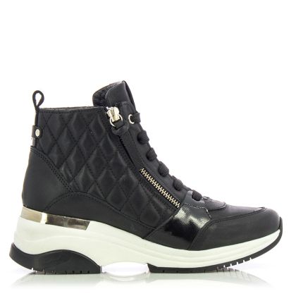 Дамски Спортни Боти  CARLO FABIANI - B6282-4 BLACK LEATHER /BLACK PATENT
