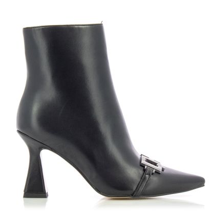 Women`s Boots On QUEEN HELENA-K3277  BLACK PU