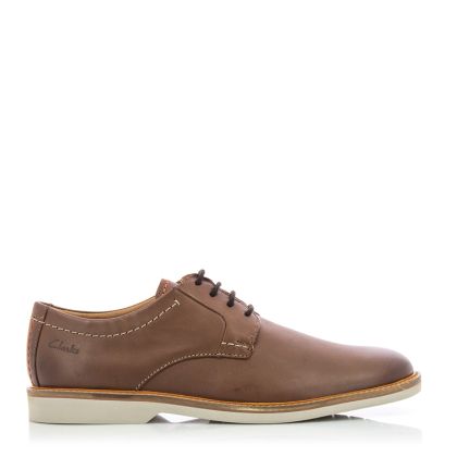 Мъжки Ежедневни  CLARKS - 26172070 ATTICUS LTLACE DARK TAN LEA