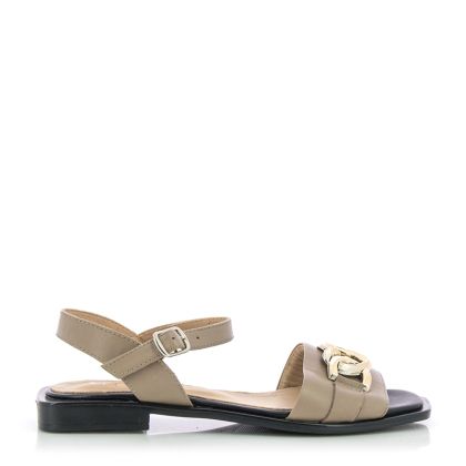 Women`s Flat Sandals CARLO FABIANI-370-397 TANGO STONE