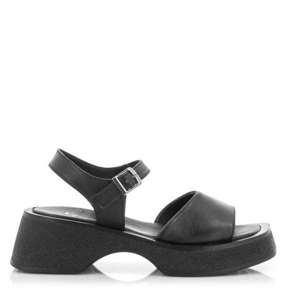 Women`s Sandals On Platform CARLO FABIANI-057-10304 VICKY BLACK