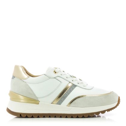 Womwn`s Sneakers GEOX-D3500A 298 D DESYA WHITE/OFF WHITE