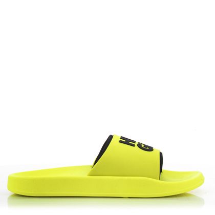 Мъжки Спортни Чехли HUGO - 50497864 NIL_SLID_MDTPU_N OPEN YELLOW