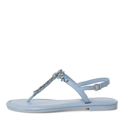 Women`s flat sandals Tamaris-1-28124-42-880 LIGHT BLUE