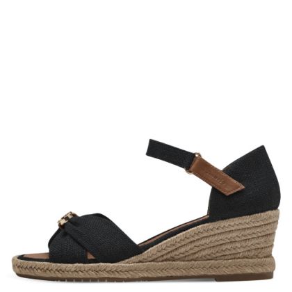 Women`s Platform Sandals TAMARIS-1-28357-42-001 BLACK