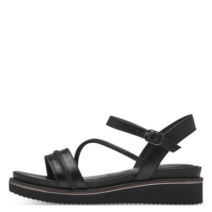 Women`s Platform Sandals TAMARIS-1-28256-42-001 BLACK