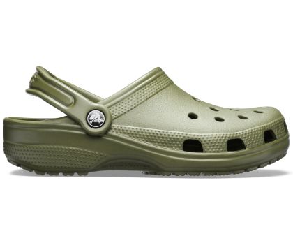 Дамски Плажни Чехли CROCS-10001 ARMY GREEN