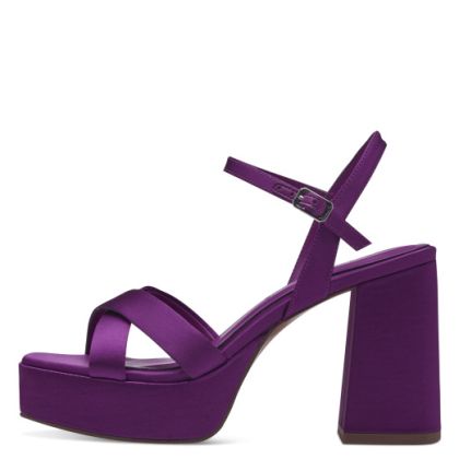 Woman`s Sandals On Top TAMARIS-1-28050-42-560 PURPLE