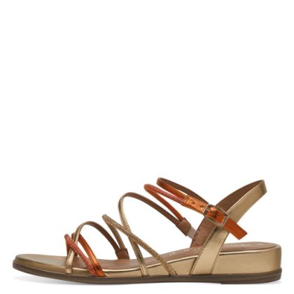 Women`s flat sandals Tamaris-1-28103-42-608 ORANGE COMB