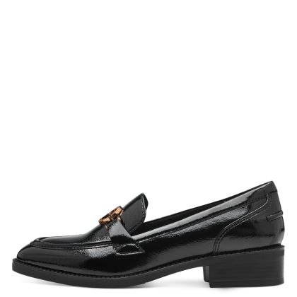 Дамски Лоуфър TAMARIS - 1-24303-43-018  BLACK PATENT