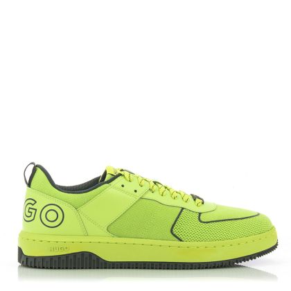 Мъжки Сникърс HUGO - 50516952 KILIAN_TENN_KNPU BRIGHT GREEN