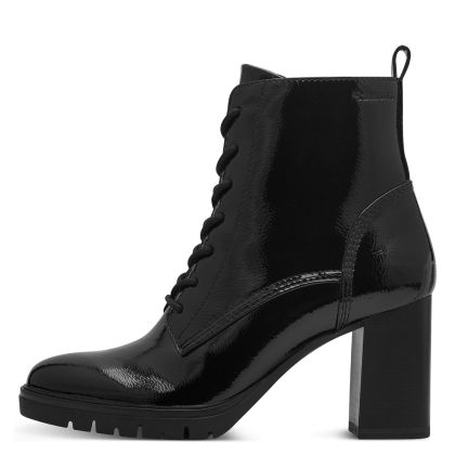 Дамски Боти На Ток TAMARIS - 1-25110-41-018  BLACK PATENT