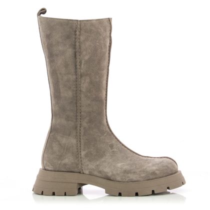 Women`s Flat Ankle Boots CARLO FABIANI-362-1139-3 TAUPE