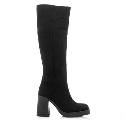 Women`s Heeled Boots CARLO FABIANI-362-1150 BLACK