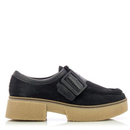 Дамски Ежедневни CLARKS - 26178678 LINOSO MONK BLACK