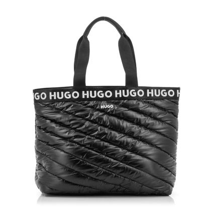 Ежедневни Чанти HUGO - 50529280 BECKY TOTE-PUFFY BLACK