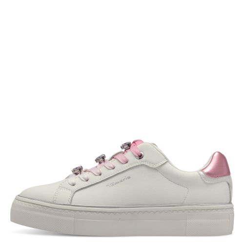 Woman`s Sneakers TAMARIS-1-23751-44-153 WHITE/PINK