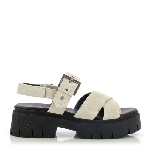 Дамски Равни Сандали  HUGO-50541753 KRIS SANDAL BKSD NATURAL