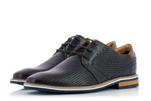 Мъжки обувки с връзки BUGATTI - 46102-bluess18