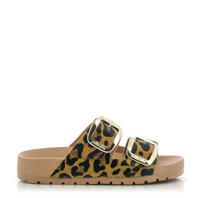 Дамски Равни Чехли PETIT JOLIE-PJ7289 LOVIN’ FLAT HAZELNUT