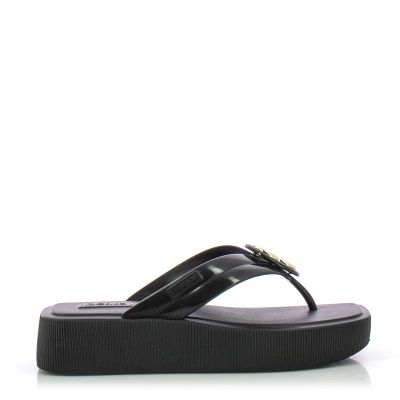 Дамски Чехли На Платформа PETIT JOLIE - PJ7245 HIT BLACK
